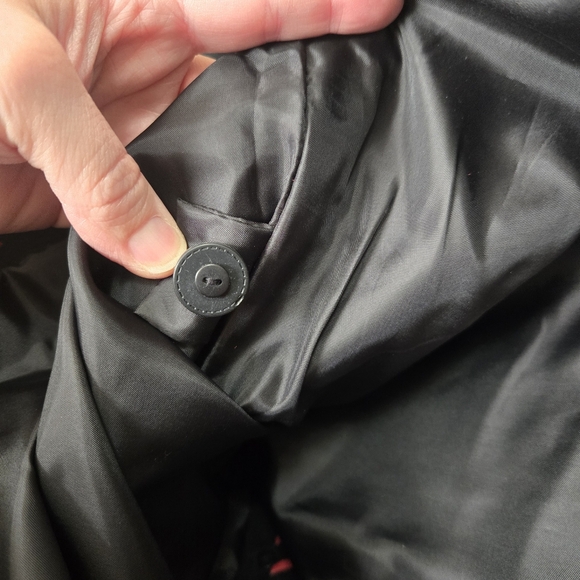 QUACKER FACTORY XS Black Leather Jacket Embroidered Biker Romantic Western NWT - Picture 14 of 14